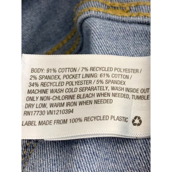 Womens Universal Thread Jeans Size 4 / 27 Crop Skinny Stretch High Rise 3600 - Picture 9 of 10